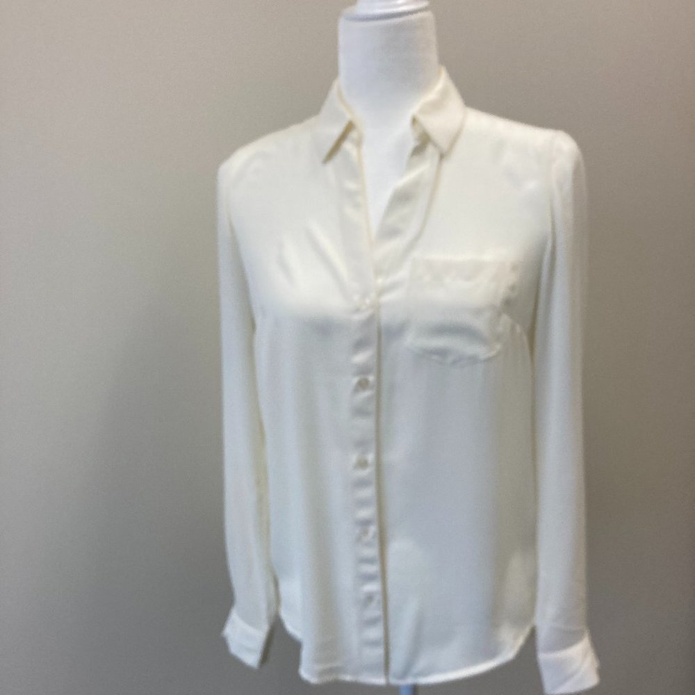 Cream Rayon Blouse